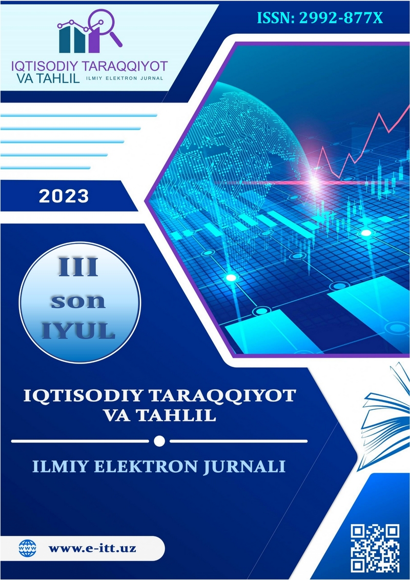 HUDUDLARNI IJTIMOIY-IQTISODIY RIVOJLANISH ISTIQBOLLARINI HISOBLASHDA GAT TEXNOLOGIYALARI IMKONIYATLARIDAN FOYDALANISH
