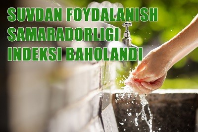 Suvdan foydalanish samaradorligi indeksi baholandi