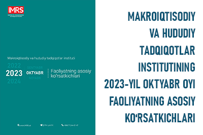 2023-yil oktyabr oyi faoliyatning asosiy ko'rsatkichlari