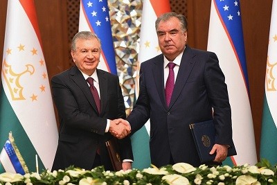 Совместное заявление  Президента Республики Таджикистан Эмомали Рахмона и  Президента Республики Узбекистан Шавката Мирзиёева