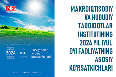 2024 yil iyun oyi faoliyatning asosiy ko'rsatkichlari