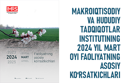 2024 yil mart oyi faoliyatning asosiy ko'rsatkichlari