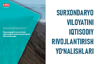 Surxondaryo viloyatini iqtisodiy rivojlantirish yo‘nalishlari