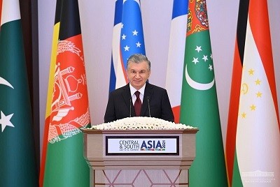 Выступление Президента Республики Узбекистан  Шавката Мирзиёева на международной конференции  «Центральная и Южная Азия: региональная взаимосвязанность. Вызовы и возможности»