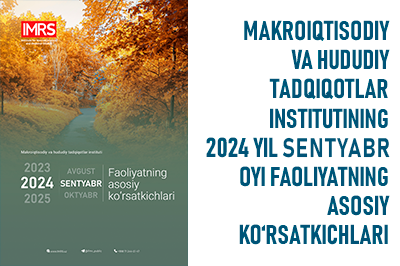 2024 yil sentyabr oyi faoliyatning asosiy ko'rsatkichlari