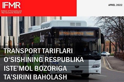 Transport tariflari o'sishining respublika iste'mol bozoriga ta'sirini baholash