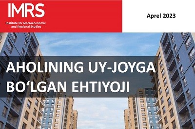 Aholining uy-joyga bo‘lgan ehtiyoji